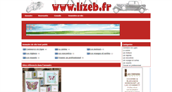 Desktop Screenshot of lizeb.fr