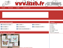 Tablet Screenshot of lizeb.fr